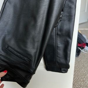 Blank Size 26 Faux Leather Pants